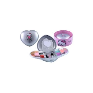 Palette de Maquillage HELLO KITTY. Assortiment de 24 Pièces