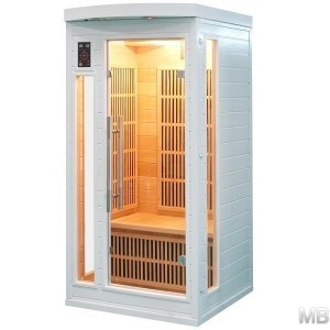 SAUNA INFRAROUGE SOLEIL BLANC 1